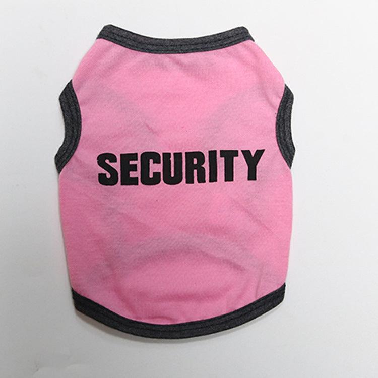 Cozy Cotton Printed Small Dog Pet Vest